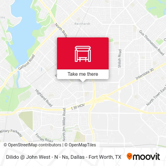 Dilido @ John West - N - Ns map
