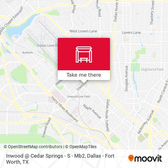 Inwood @ Cedar Springs - S - Mb2 map