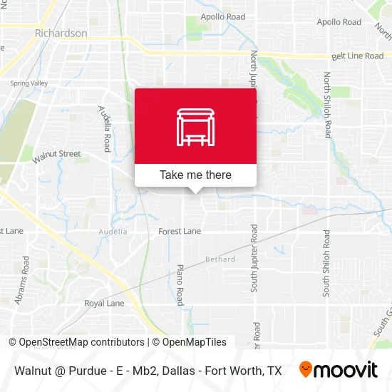 Mapa de Walnut @ Purdue - E - Mb2