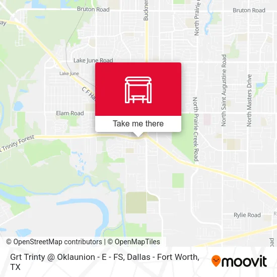 Grt Trinty @ Oklaunion - E - FS map