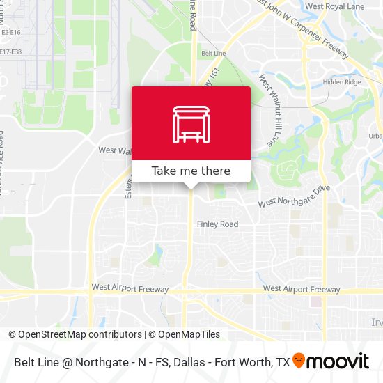 Belt Line @ Northgate - N - FS map