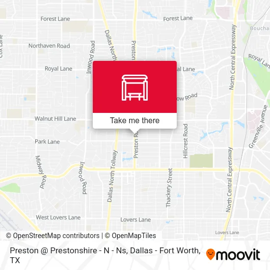 Preston @ Prestonshire - N - Ns map