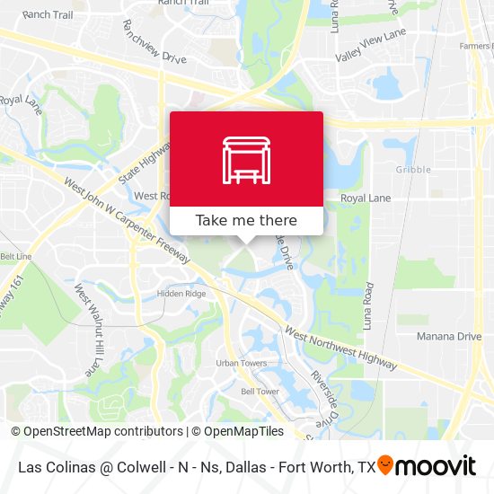 Las Colinas @ Colwell - N - Ns map