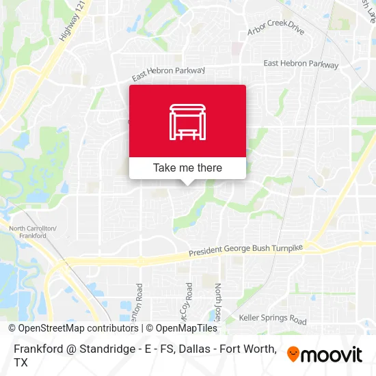 Frankford @ Standridge - E - FS map