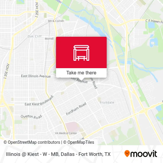 Illinois @ Kiest - W - MB map