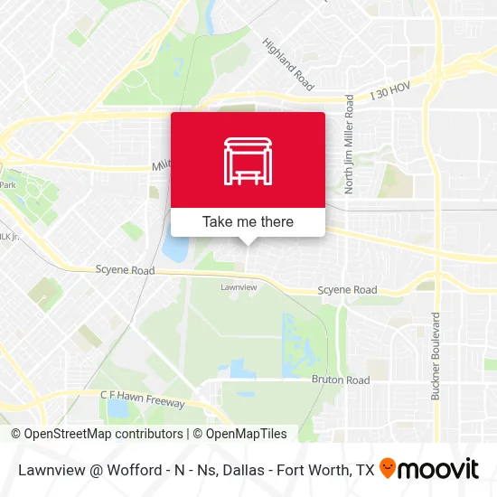 Lawnview @ Wofford - N - Ns map