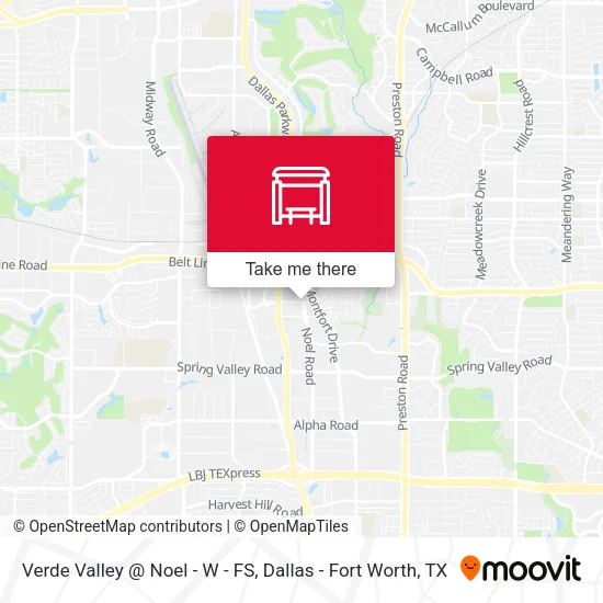 Verde Valley @ Noel - W - FS map
