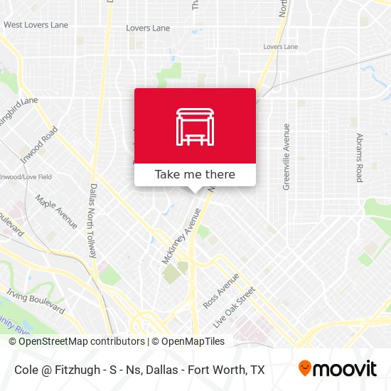 Cole @ Fitzhugh - S - Ns map