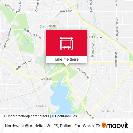 Northwest @ Audelia - W - FS map