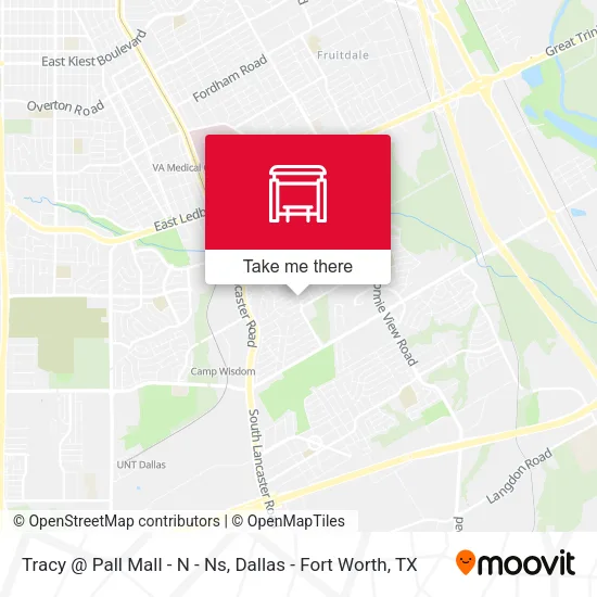 Tracy @ Pall Mall - N - Ns map