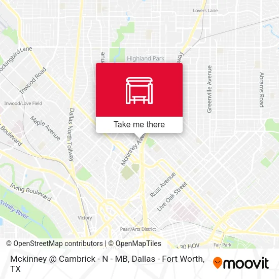 Mapa de Mckinney @ Cambrick - N - MB