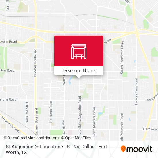 St Augustine @ Limestone - S - Ns map