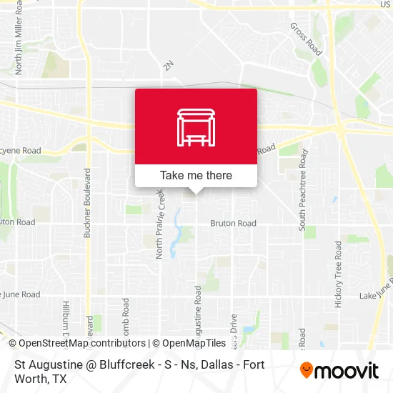 St Augustine @ Bluffcreek - S - Ns map