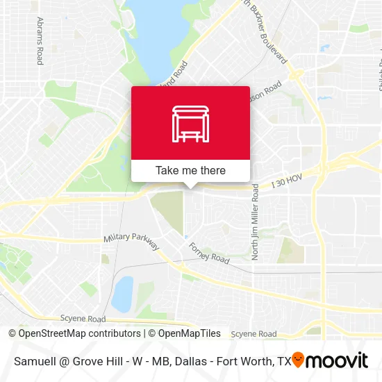 Samuell @ Grove Hill - W - MB map