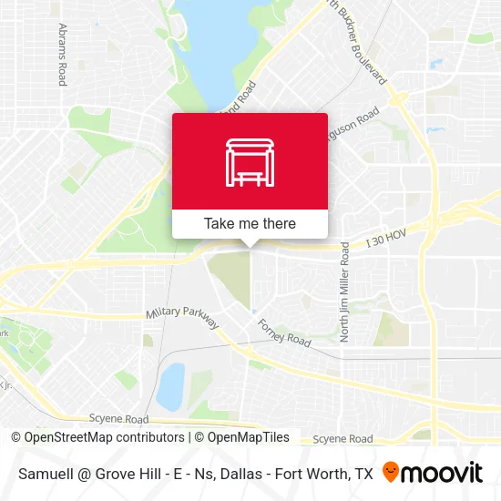 Samuell @ Grove Hill - E - Ns map