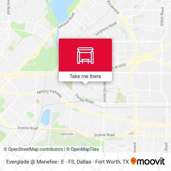 Everglade @ Menefee - E - FS map