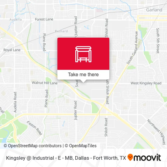 Mapa de Kingsley @ Industrial - E - MB