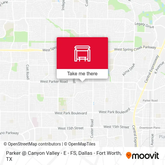 Parker @ Canyon Valley - E - FS map