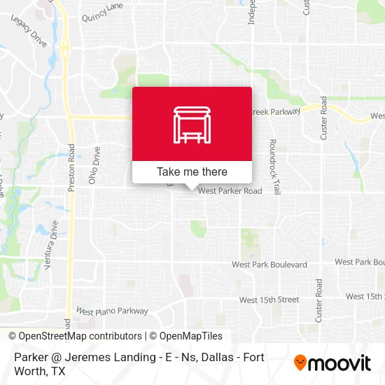 Parker @ Jeremes Landing - E - Ns map