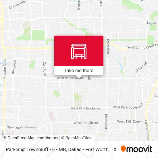 Mapa de Parker @ Townbluff - E - MB