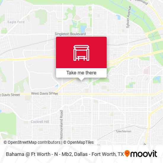 Bahama @ Ft Worth - N - Mb2 map