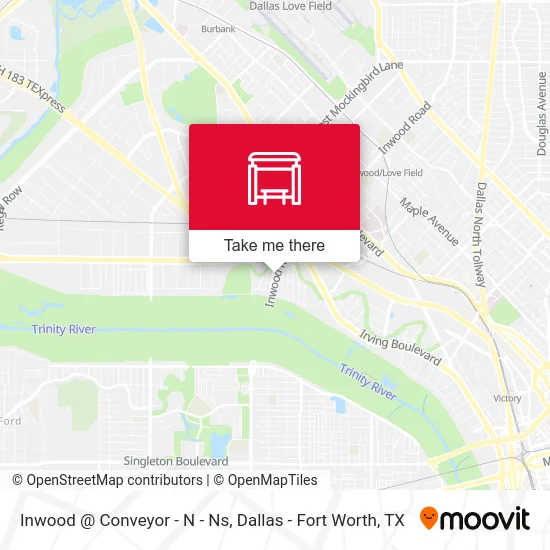 Inwood @ Conveyor - N - Ns map