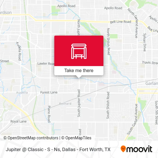 Jupiter @ Classic - S - Ns map