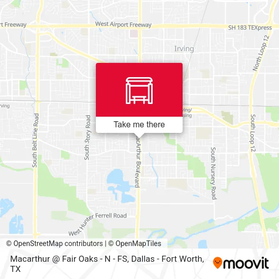 Macarthur @ Fair Oaks - N - FS map