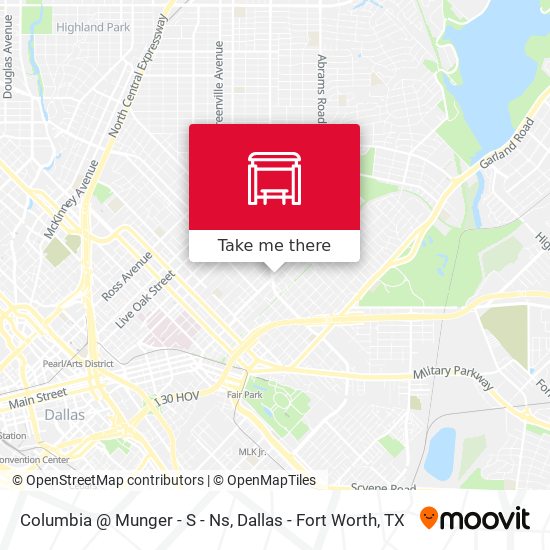 Mapa de Columbia @ Munger - S - Ns