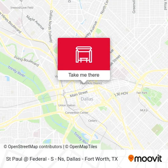 St Paul @ Federal - S - Ns map