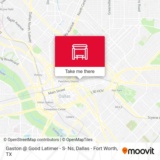 Gaston @ Good Latimer - S- Ns map