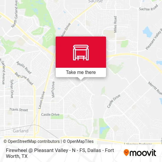 Firewheel @ Pleasant Valley - N - FS map