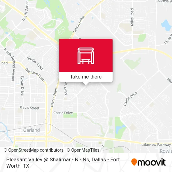 Pleasant Valley @ Shalimar - N - Ns map