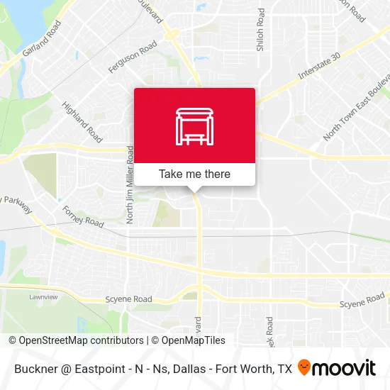 Buckner @ Eastpoint - N - Ns map