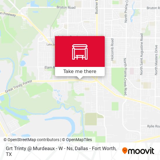 Grt Trinty @ Murdeaux - W - Ns map