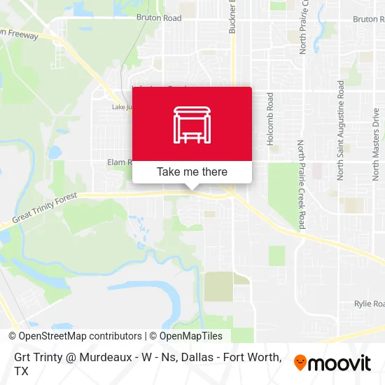 Grt Trinty @ Murdeaux - W - Ns map