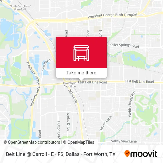 Belt Line @ Carroll - E - FS map
