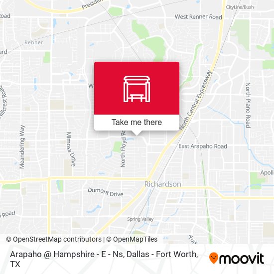 Arapaho @ Hampshire - E - Ns map