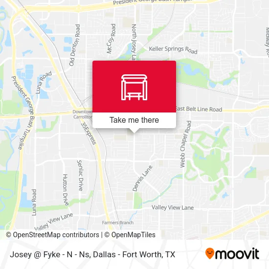 Josey @ Fyke - N - Ns map