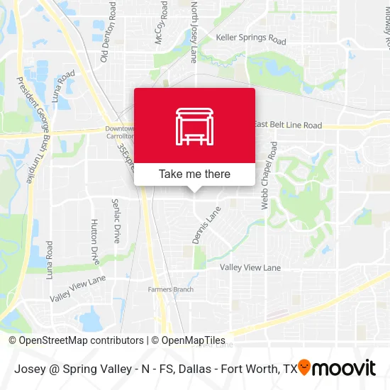 Josey @ Spring Valley - N - FS map
