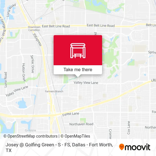 Josey @ Golfing Green - S - FS map