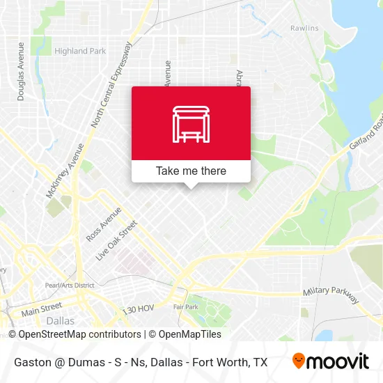 Gaston @ Dumas - S - Ns map