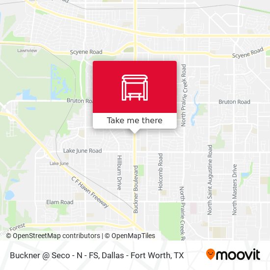Buckner @ Seco - N - FS map