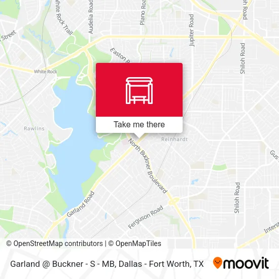 Garland @ Buckner - S - MB map