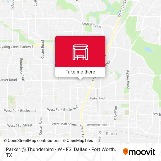 Parker @ Thunderbird - W - FS map