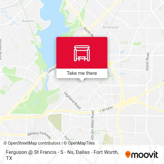 Ferguson @ St Francis - S - Ns map