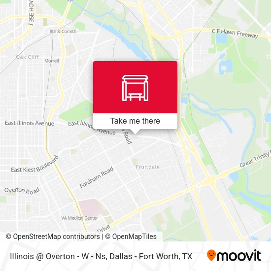 Illinois @ Overton - W - Ns map