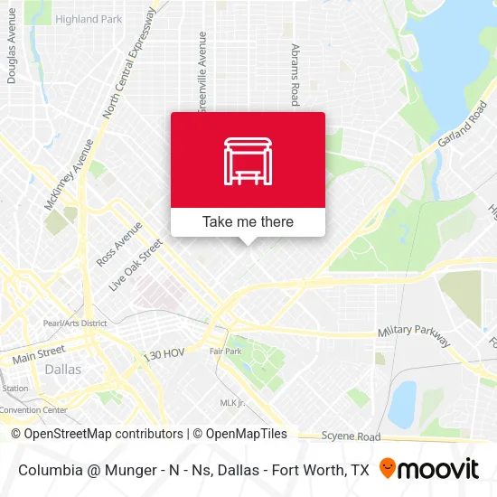 Columbia @ Munger - N - Ns map