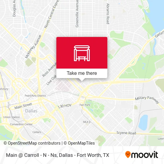 Main @ Carroll - N - Ns map