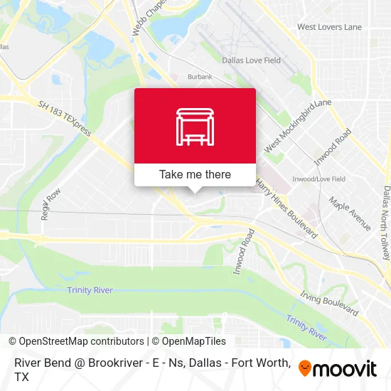 River Bend @ Brookriver - E - Ns map